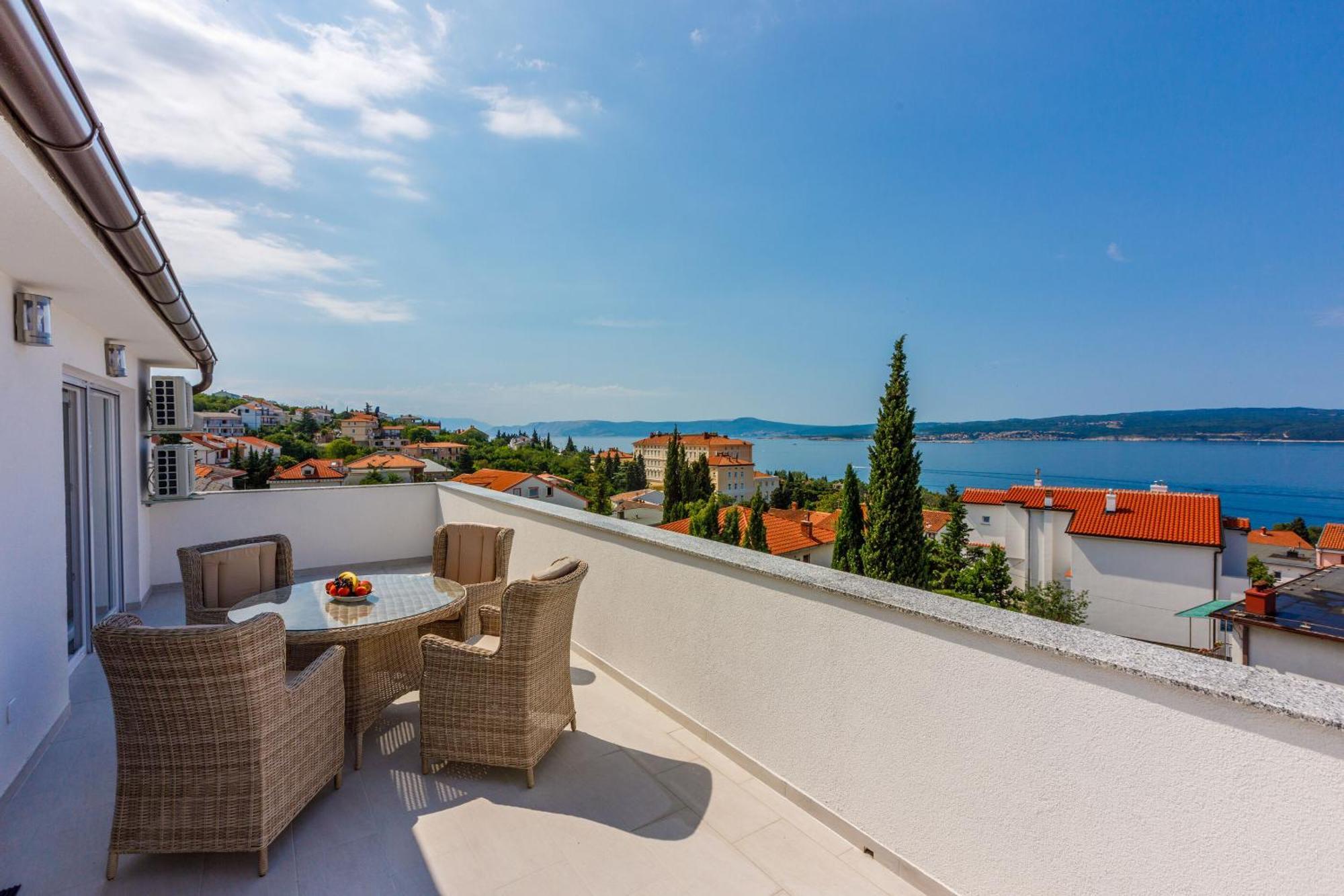 Apartments Cvetkovic Crikvenica Eksteriør bilde